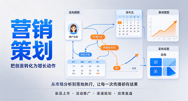 路桥区营销策划